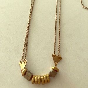 Long Gold Necklace